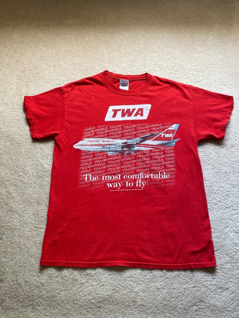 Vintage TWA Tee Shirt